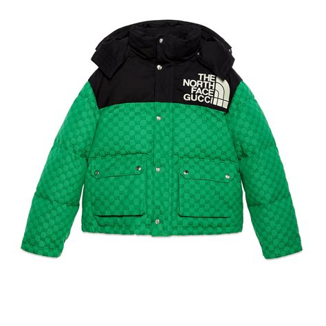 green north face gucci coat|north face gucci for sale.